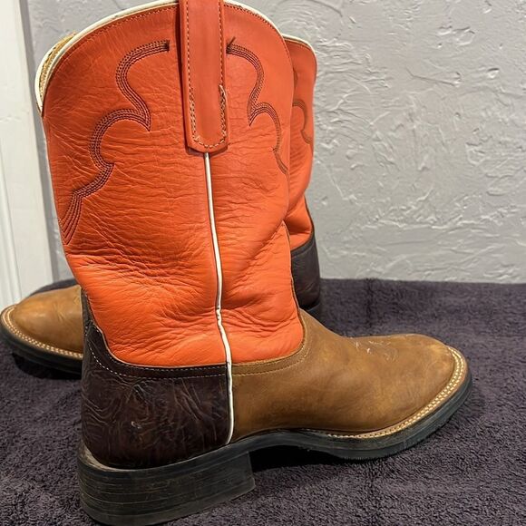 🔥🔥 ANDERSON BEAN Leather Cowboy Western Boots - Expensive Quality - Sz 9 - EUC - Picture 4 of 13